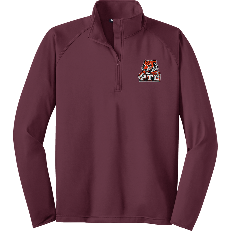 Princeton Tiger Lilies Sport-Wick Stretch 1/4-Zip Pullover