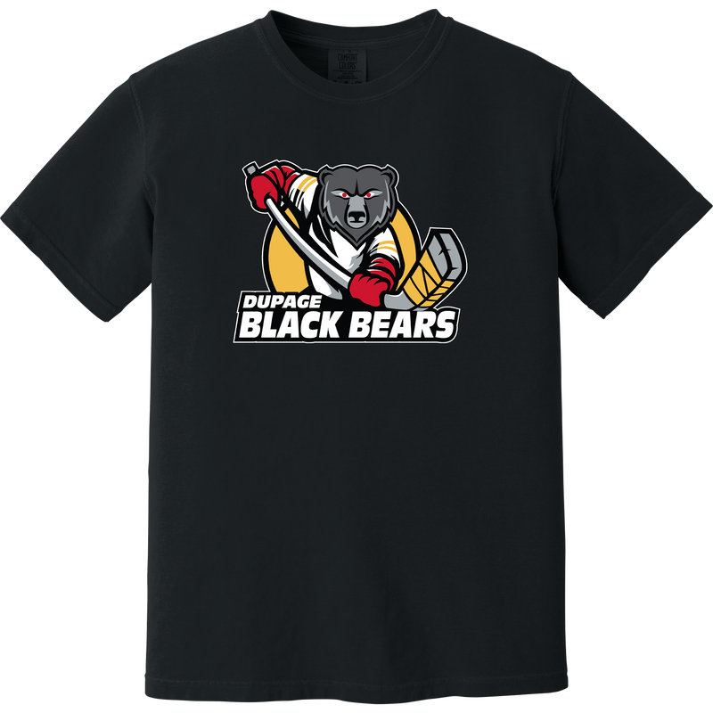 Dupage Black Bears Heavyweight Ring Spun Tee