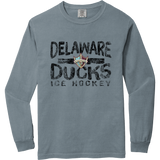 Delaware Ducks Heavyweight Ring Spun Long Sleeve Tee