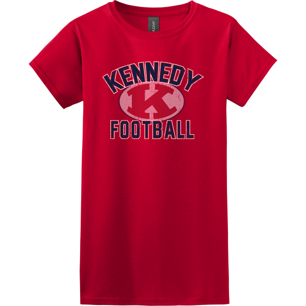 JFK Knights Football Softstyle Ladies' T-Shirt