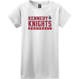 JFK Knights Football Softstyle Ladies' T-Shirt