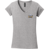 Biggby Bulldogs Tier 2 Softstyle Ladies Fit V-Neck T-Shirt