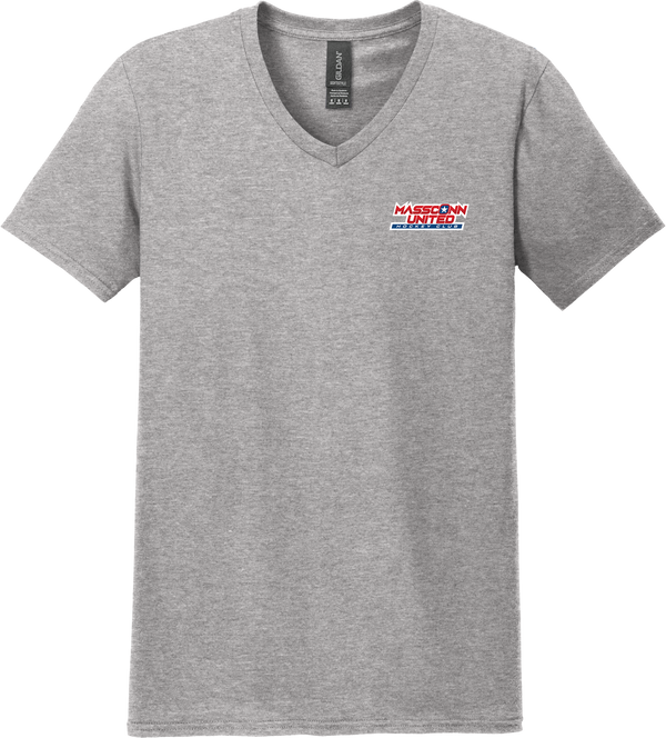 Mass Conn United Softstyle V-Neck T-Shirt