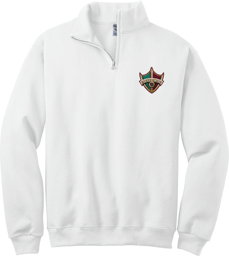 Delaware Ducks NuBlend 1/4-Zip Cadet Collar Sweatshirt