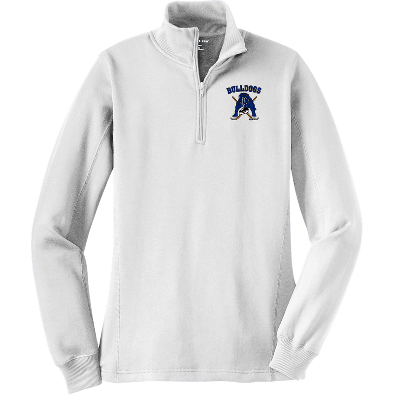 Chicago Bulldogs Ladies 1/4-Zip Sweatshirt