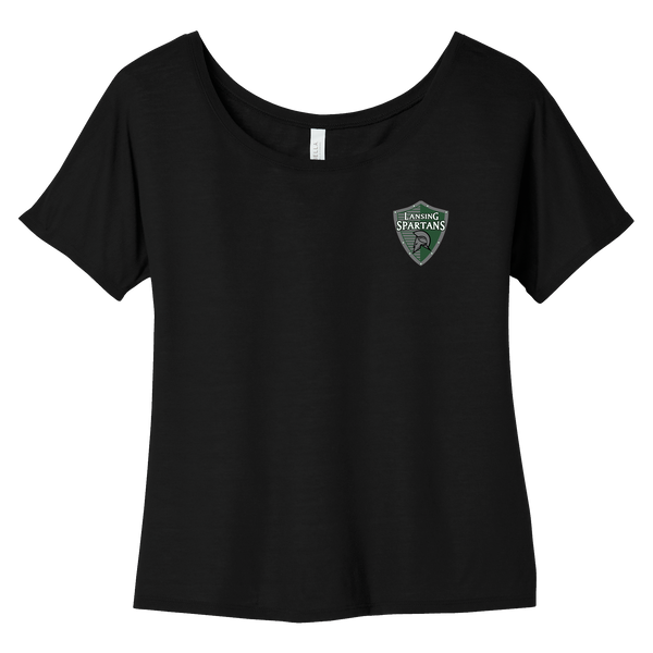 Lansing Spartans Womens Slouchy Tee