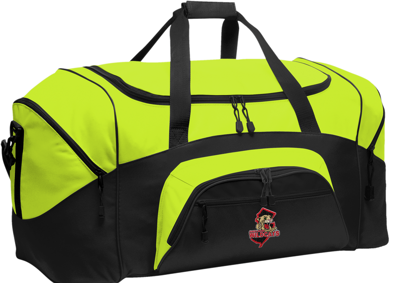 Jersey Shore Wildcats Standard Colorblock Sport Duffel