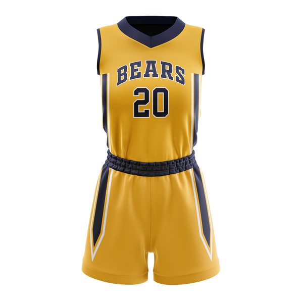 Metro Team Bears Basketball Uniform (Womens Basketball)