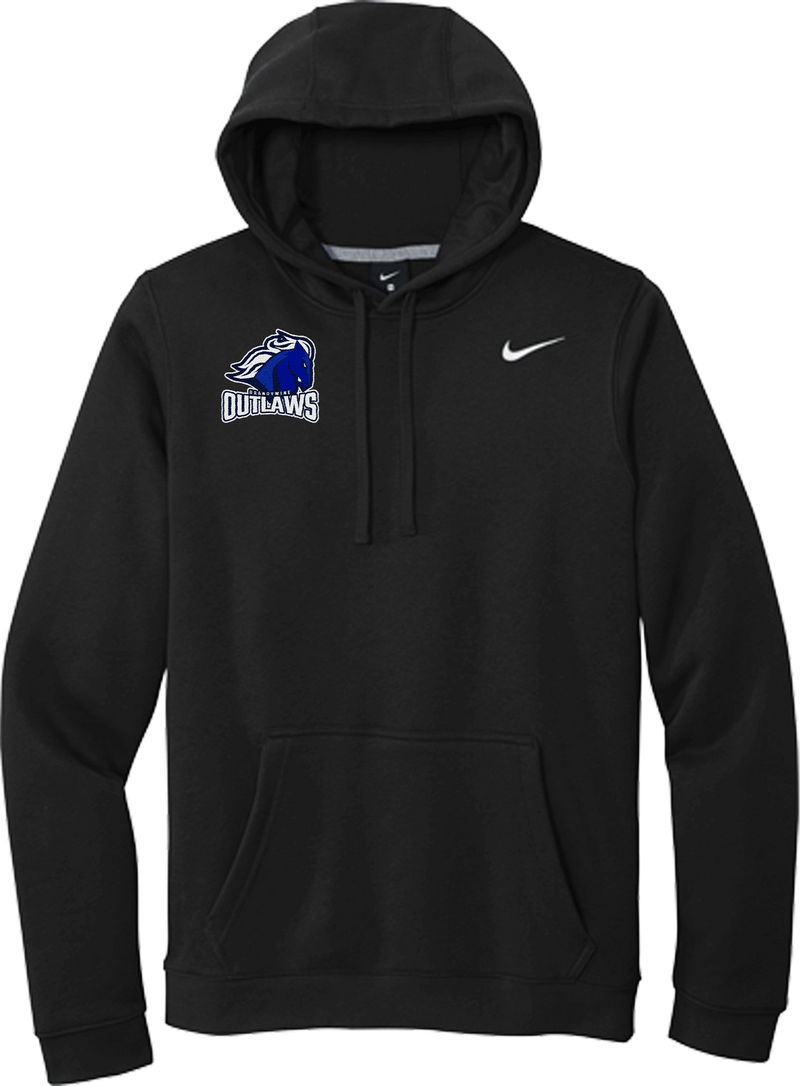 Brandywine Outlaws Nike Club Fleece Pullover Hoodie