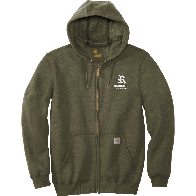 Randolph Hockey Carhartt Midweight Hooded Zip-Front Sweatshirt