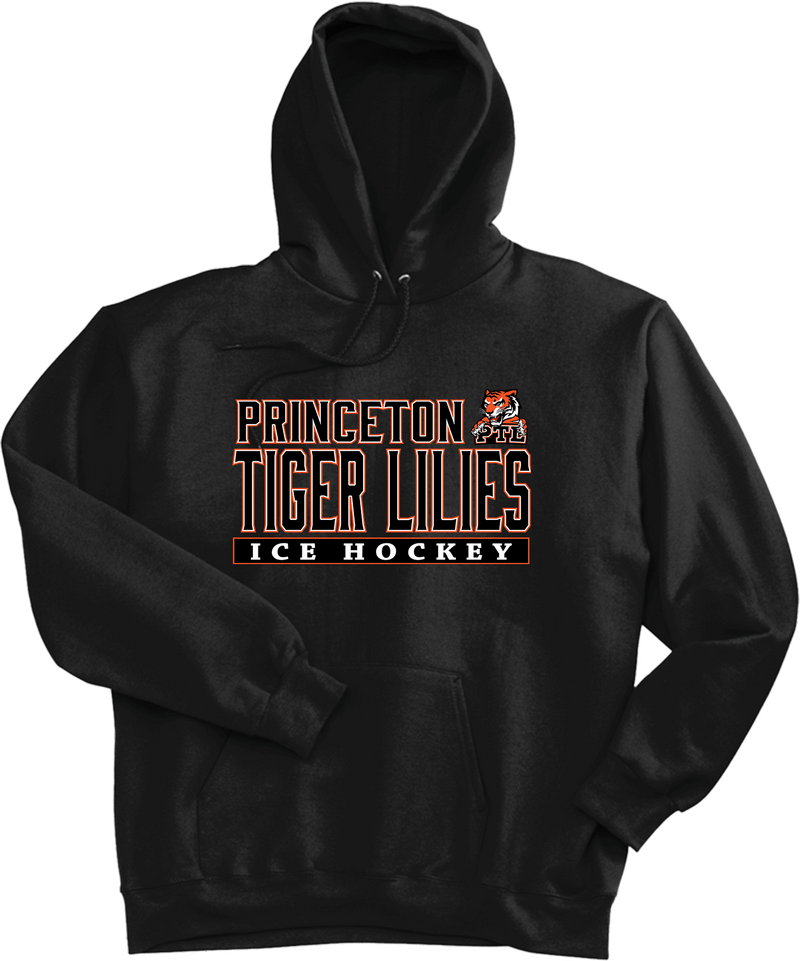 Princeton Tiger Lilies Ultimate Cotton - Pullover Hooded Sweatshirt