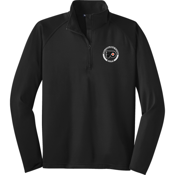 Philadelphia Flyers Elite Sport-Wick Stretch 1/4-Zip Pullover