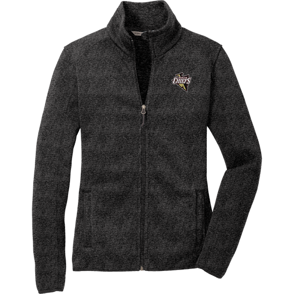 Mercer Chiefs Ladies Sweater Fleece Jacket