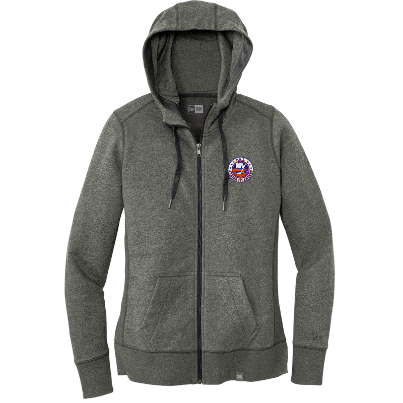 PAL Jr. Islanders New Era Ladies French Terry Full-Zip Hoodie