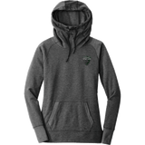 Lansing Spartans New Era Ladies Tri-Blend Fleece Pullover Hoodie