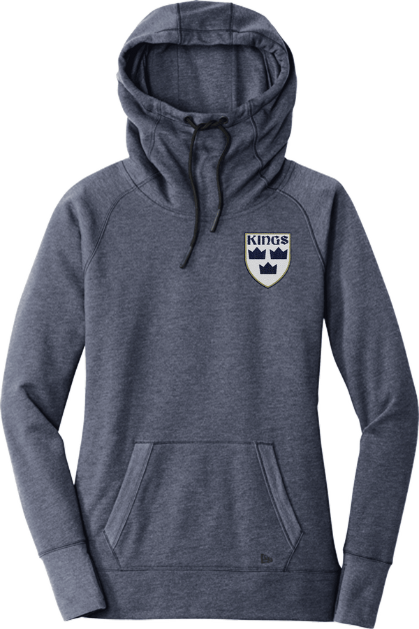 North Jersey Kings New Era Ladies Tri-Blend Fleece Pullover Hoodie