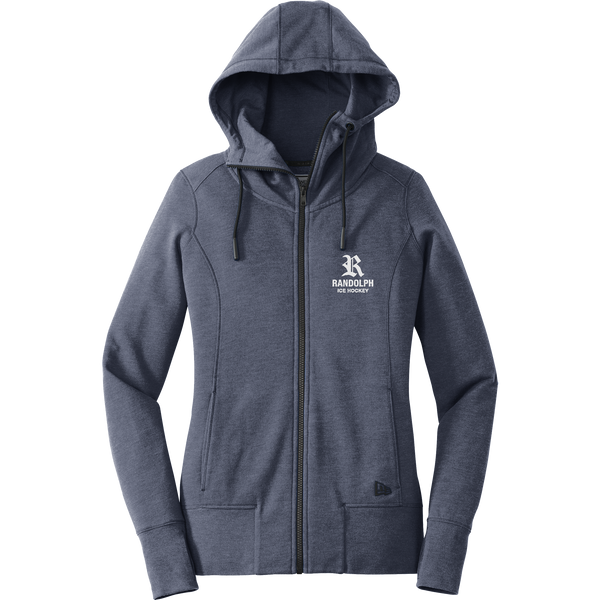 Randolph Hockey New Era Ladies Tri-Blend Fleece Full-Zip Hoodie