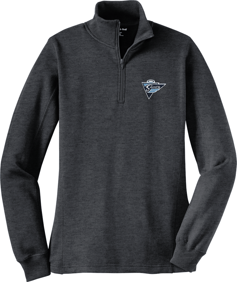 Ramapo Saints Ladies 1/4-Zip Sweatshirt