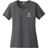 Midd North Hockey Ladies PosiCharge Tri-Blend Wicking Scoop Neck Raglan Tee