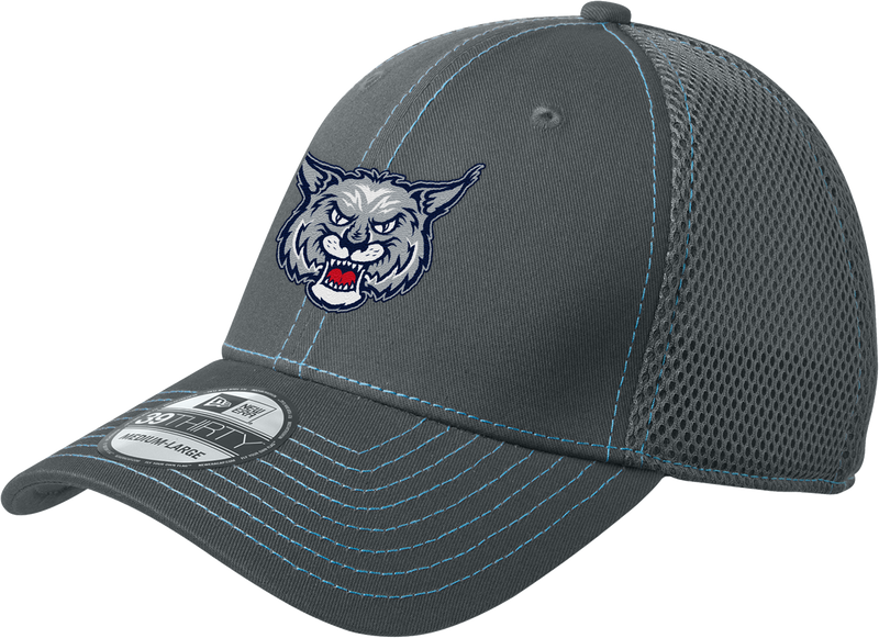 CT Bobcats New Era Stretch Mesh Contrast Stitch Cap