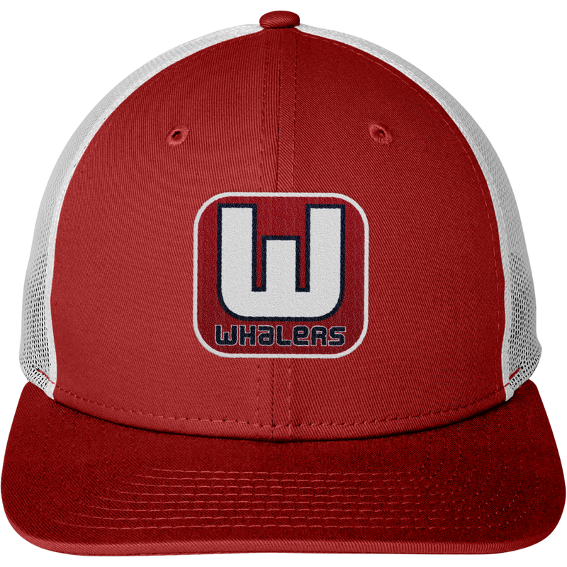 CT Whalers Tier 1 New Era Snapback Low Profile Trucker Cap