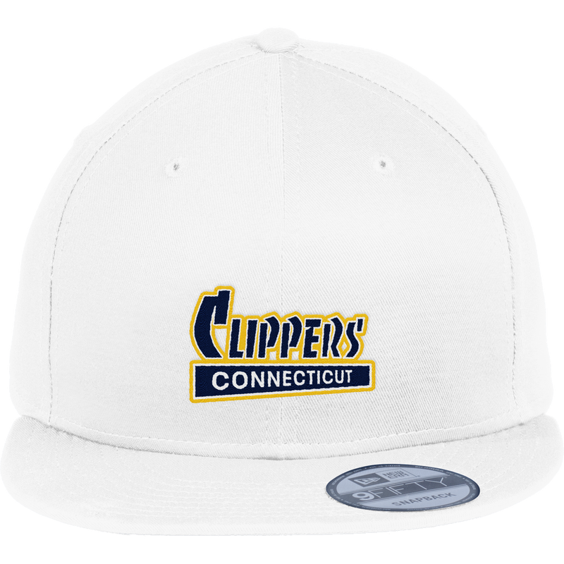 CT Clippers New Era Flat Bill Snapback Cap