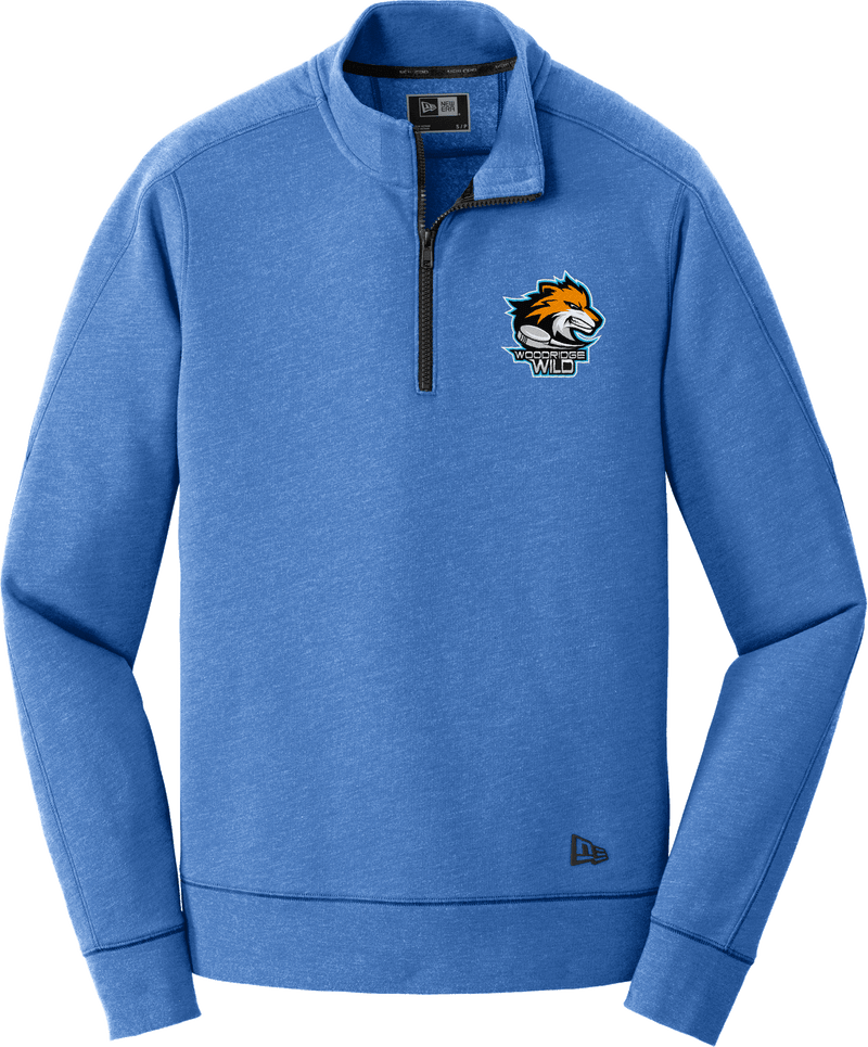 Woodridge Wild New Era Tri-Blend Fleece 1/4-Zip Pullover