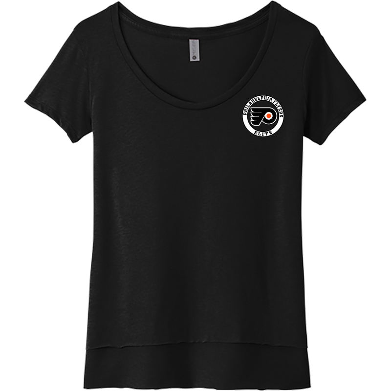 Philadelphia Flyers Elite Womens Festival Scoop Neck Tee