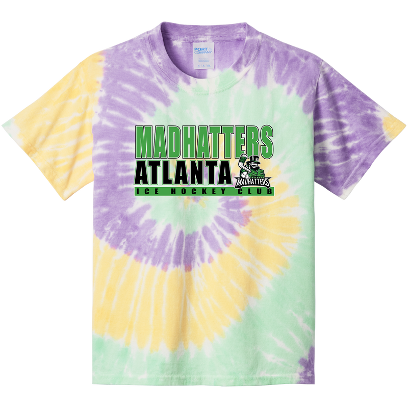 Atlanta Madhatters Youth Tie-Dye Tee