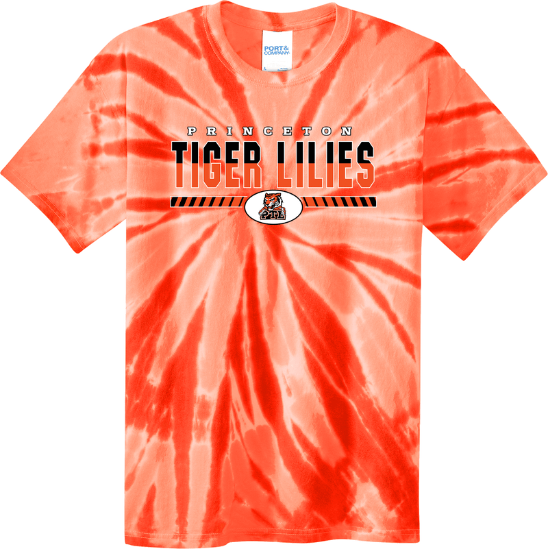 Princeton Tiger Lilies Youth Tie-Dye Tee