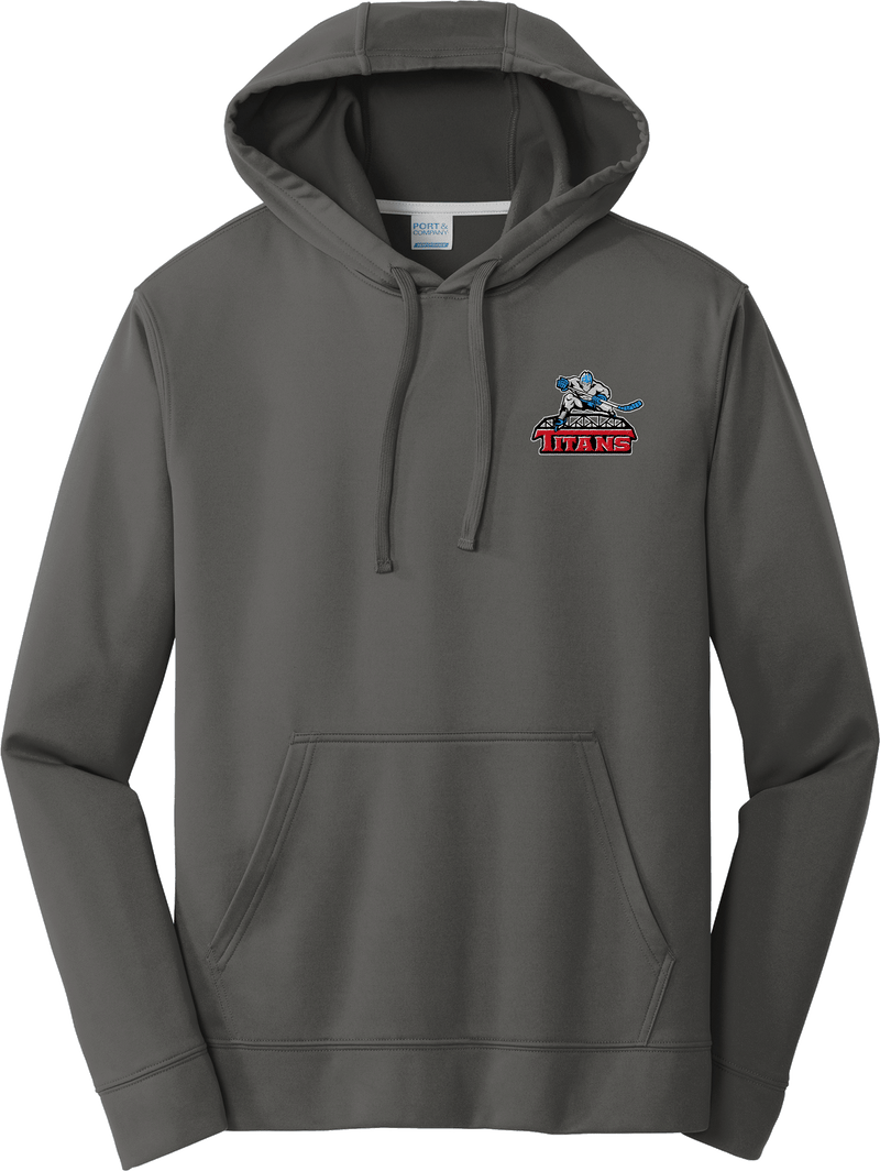 NJ Titans Performance Fleece Pullover Hooded Sweatshirt