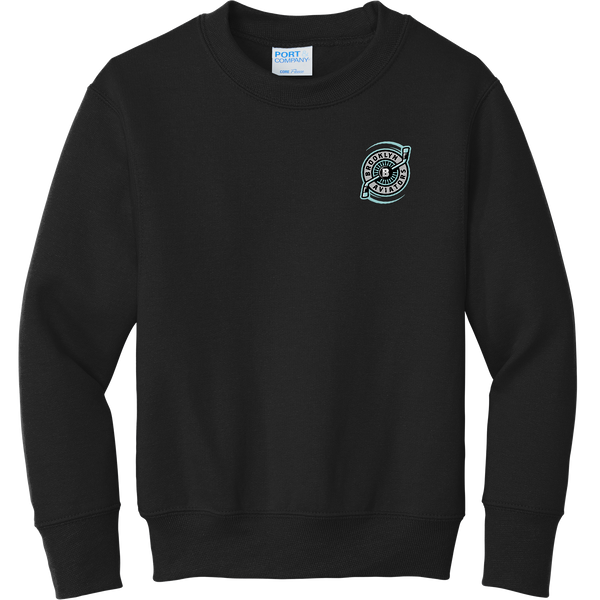 Brooklyn Aviators Youth Core Fleece Crewneck Sweatshirt