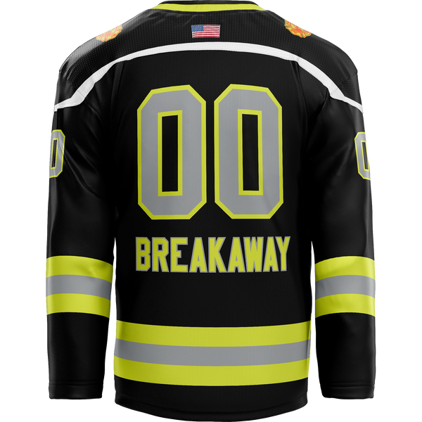 Philly Fire Player Sublimated Jersey - Black