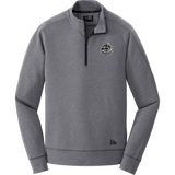 Grundy Senators New Era Tri-Blend Fleece 1/4-Zip Pullover