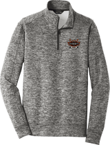 Orange County West PosiCharge Electric Heather Fleece 1/4-Zip Pullover