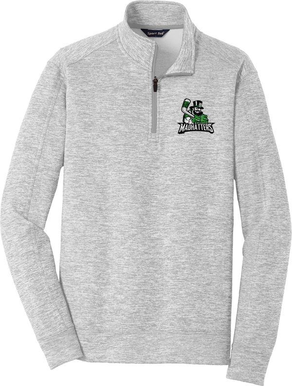 Atlanta Madhatters PosiCharge Electric Heather Fleece 1/4-Zip Pullover