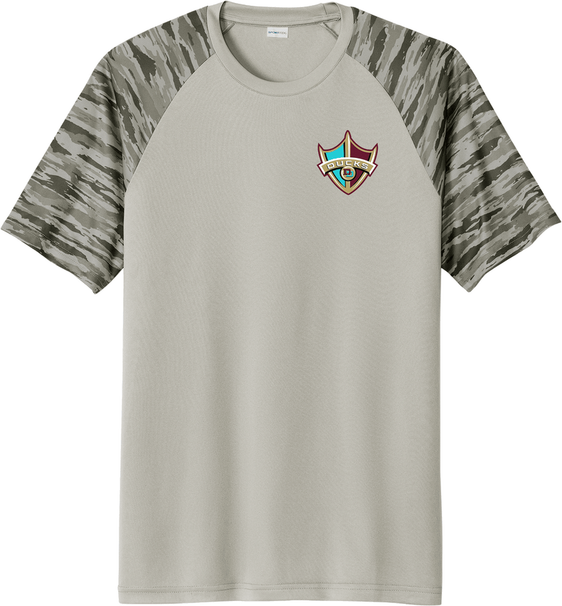 Delaware Ducks Drift Camo Colorblock Tee