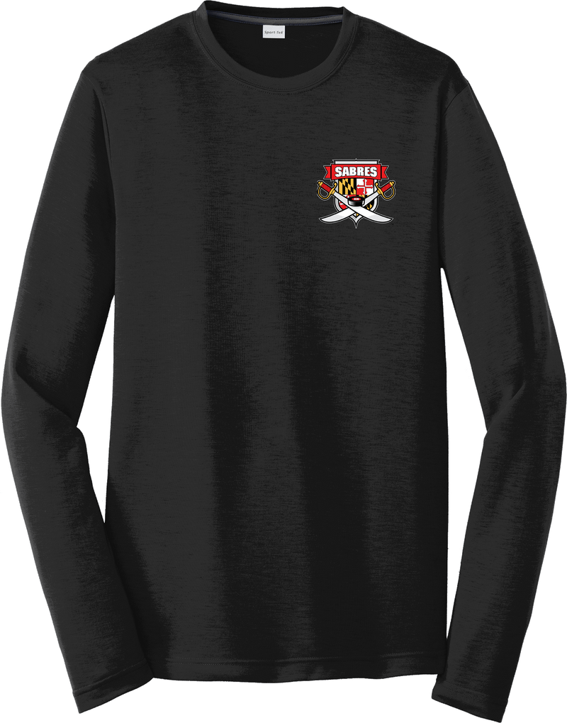 SOMD Sabres Long Sleeve PosiCharge Competitor Cotton Touch Tee