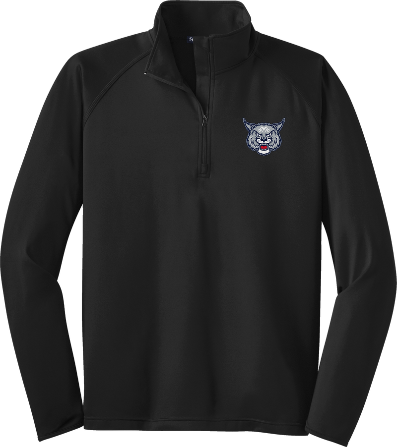 CT Bobcats Sport-Wick Stretch 1/4-Zip Pullover