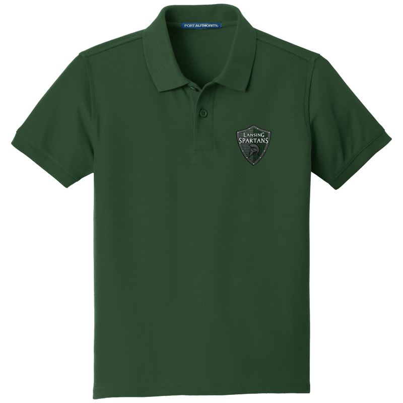 Lansing Spartans Youth Core Classic Pique Polo