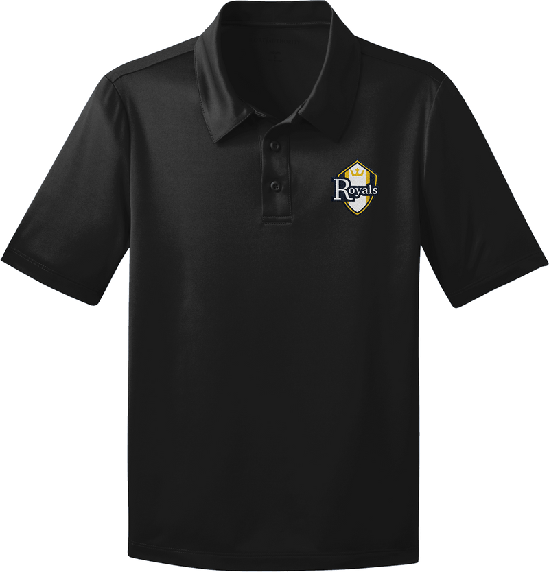 Royals Hockey Club Youth Silk Touch Performance Polo