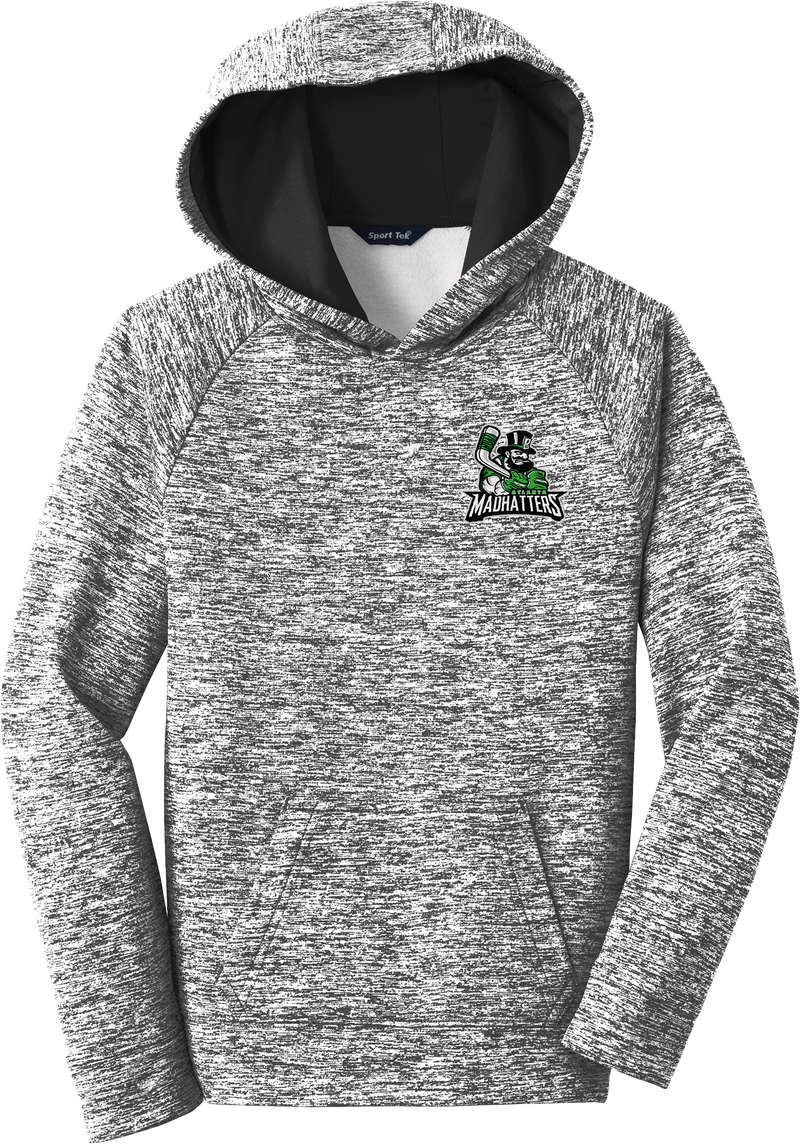 Atlanta Madhatters Youth PosiCharge Electric Heather Fleece Hooded Pullover