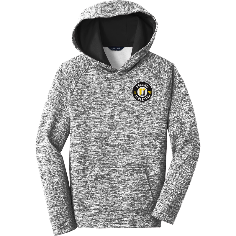 Upland Country Day School Youth PosiCharge Electric Heather Fleece Hooded Pullover