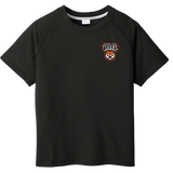 Princeton Jr. Tigers Youth PosiCharge Tri-Blend Wicking Raglan Tee