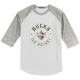 Delaware Ducks Youth Colorblock Raglan Jersey