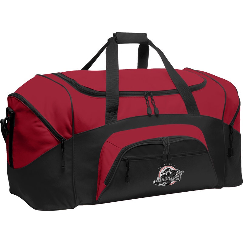 Allegheny Badgers Standard Colorblock Sport Duffel